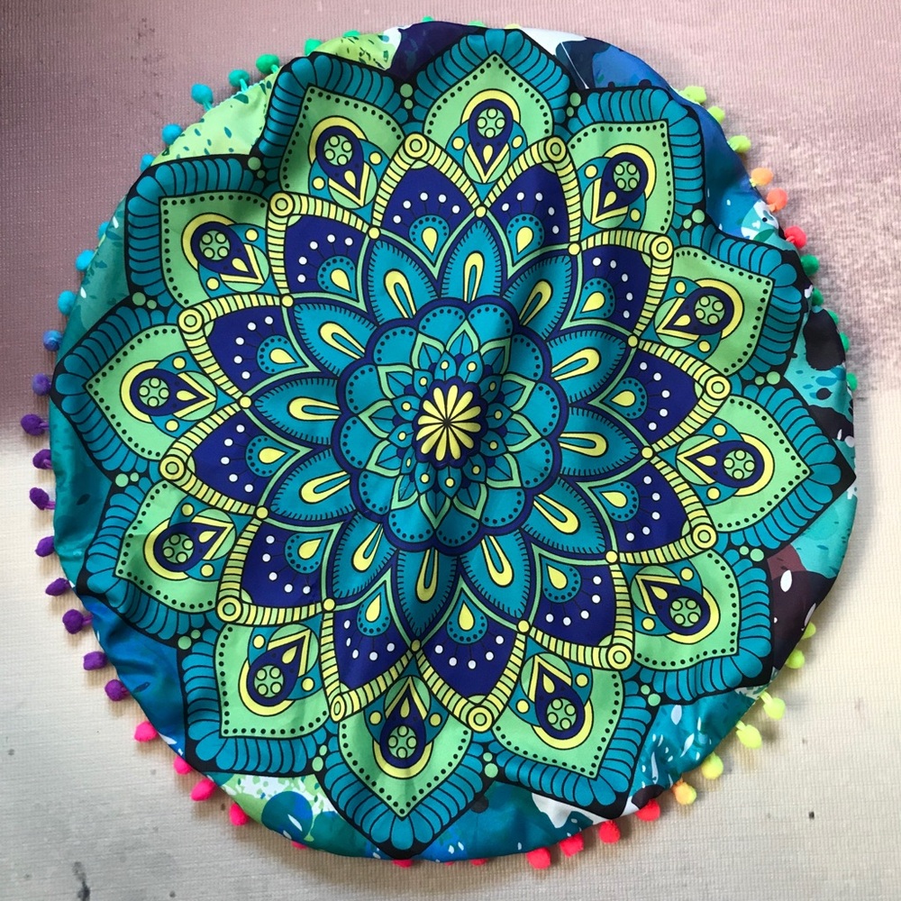 Meditation cushion cover